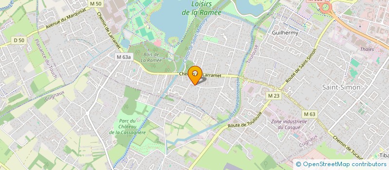 localisation de l'entreprise SILVER CONTRACT  TOURNEFEUILLE