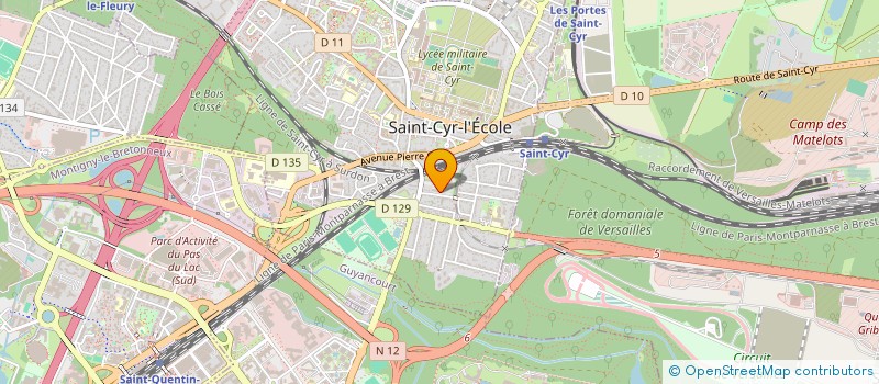 localisation de l'entreprise SILVER DRIVER  BOIS-D'ARCY