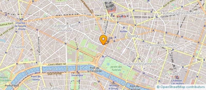 localisation de l'entreprise SILVER GREEN à PARIS