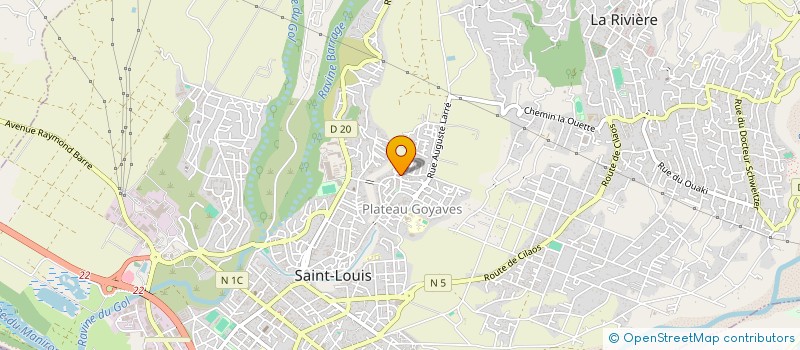 localisation de l'entreprise SILVER LIONS GROUP  SAINT-LOUIS