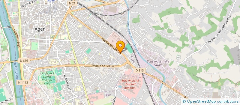 localisation de l'entreprise SILVER MB  AGEN