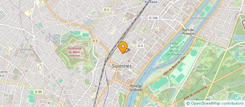 localisation de l'entreprise SILVER PREMIUM à SURESNES