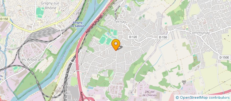 localisation de l'entreprise SILVER ROAD  TERNAY