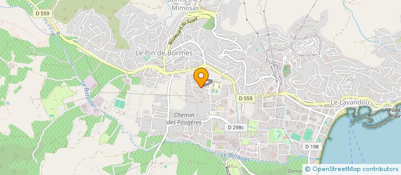 localisation de l'entreprise SILVER SAND  BORMES-LES-MIMOSAS