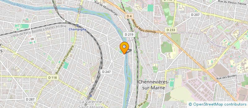 localisation de l'entreprise SILVER SPOON à SAINT-MAUR-DES-FOSSES