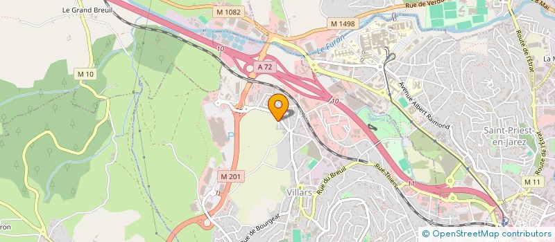 localisation de l'entreprise SILVER SPORTS  VILLARS