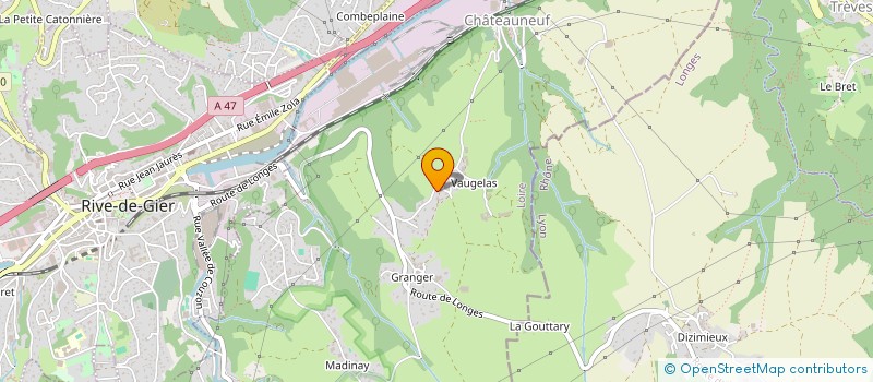 localisation de l'entreprise SILVERBACK  CHATEAUNEUF