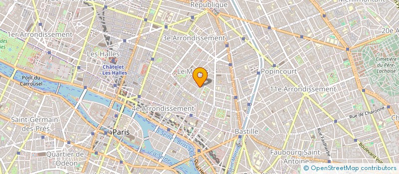 localisation de l'entreprise SILVERDAN  PARIS