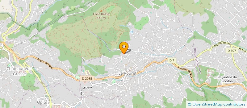 localisation de l'entreprise SILVERFOX  LE ROURET