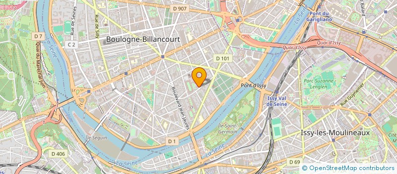 localisation de l'entreprise SILVERLIT GROUP à BOULOGNE BILLANCOURT