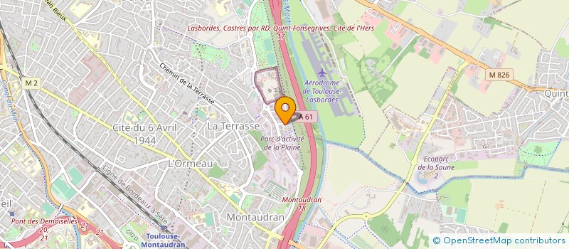 localisation de l'entreprise SILVERLODGE DES 5 LYS à TOULOUSE