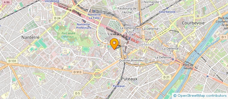 localisation de l'entreprise SILVEROAK CAPITAL  PUTEAUX