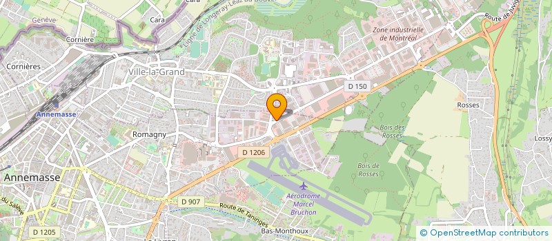 localisation de l'entreprise SILVERPROD  ANNEMASSE