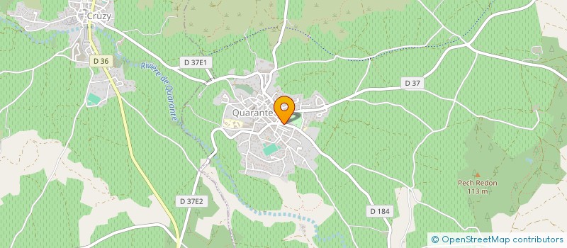 localisation de l'entreprise SILVERSAGA SARL  QUARANTE