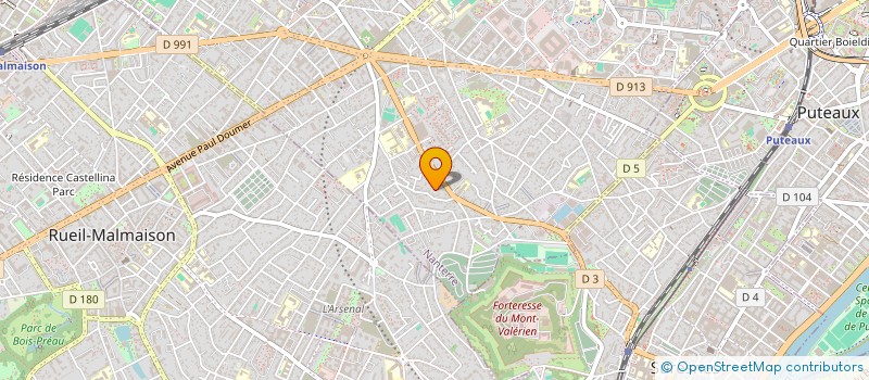 localisation de l'entreprise SILVERSENSE  NANTERRE