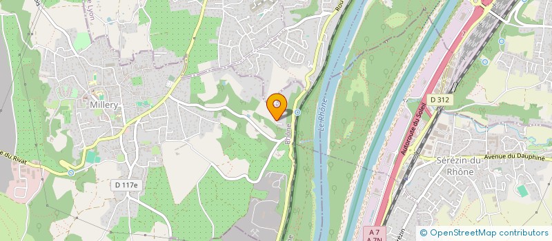 localisation de l'entreprise SILVERSUN DGS 1  LAMBESC