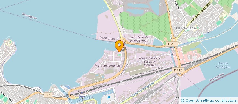 localisation de l'entreprise SILVESTER & BROWN  SETE