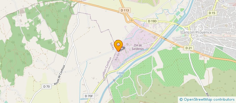 localisation de l'entreprise SILVESTRI CONCEPT ENTREPRISE à LANCON-PROVENCE