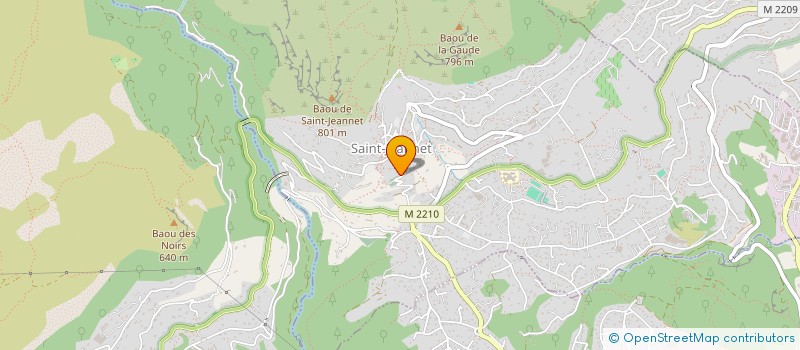 localisation de l'entreprise SILVESTRI IMMO  SAINT-JEANNET