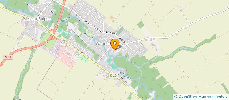 localisation de l'entreprise SILVEX BETON REIMS à LAVANNES