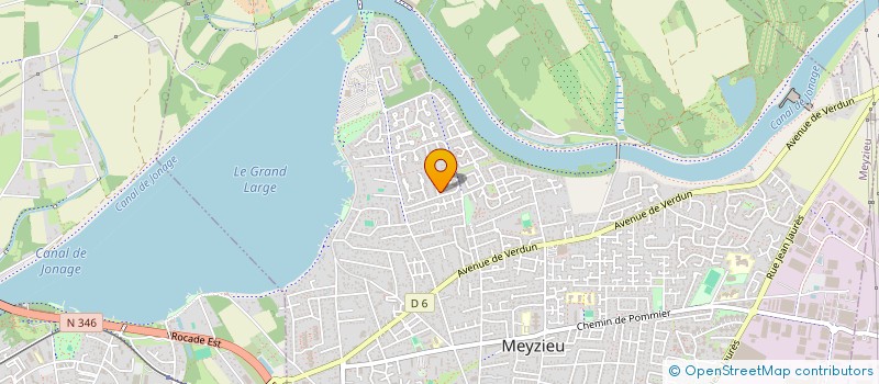 localisation de l'entreprise SILVYA  MEYZIEU