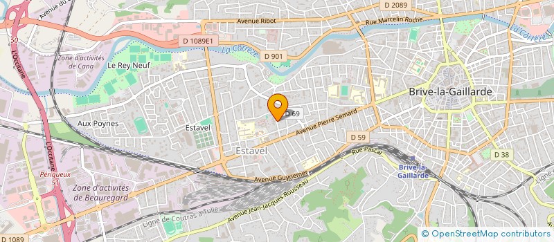 localisation de l'entreprise SILVYA TERRADE SUD-OUEST à BRIVE-LA-GAILLARDE