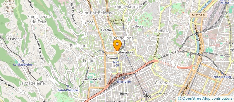 localisation de l'entreprise SILYA COSMETIC à NICE
