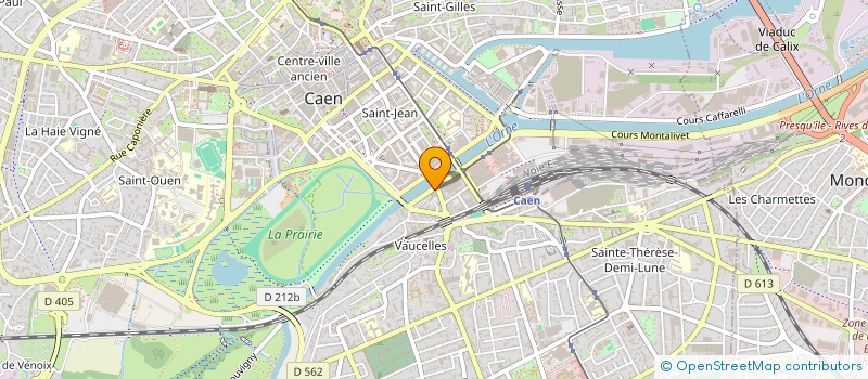 localisation de l'entreprise SIM 14 à CAEN
