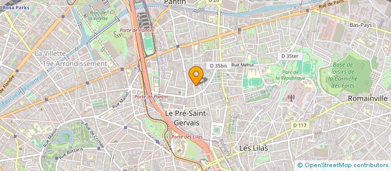 localisation de l'entreprise SIM à LE PRE-SAINT-GERVAIS