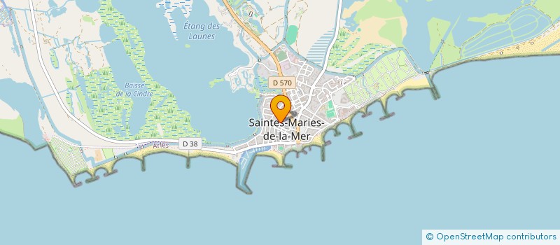 localisation de l'entreprise SIM à SAINTES-MARIES-DE-LA-MER