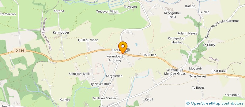 localisation de l'entreprise SIM  PLOGASTEL-SAINT-GERMAIN