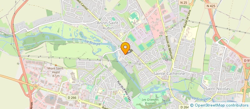 localisation de l'entreprise SIM à ANZIN-SAINT-AUBIN