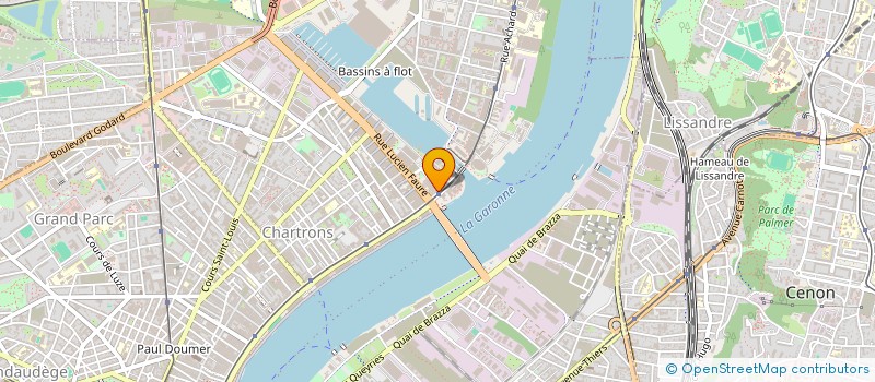 localisation de l'entreprise SIM AVIATION  BORDEAUX