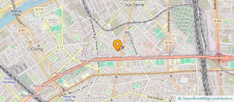 localisation de l'entreprise SIM CARS à SAINT-OUEN-SUR-SEINE