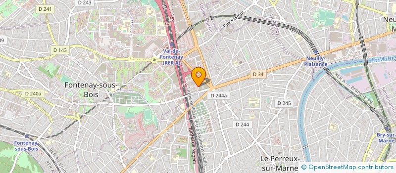 localisation de l'entreprise SIM CONSULTING à FONTENAY-SOUS-BOIS