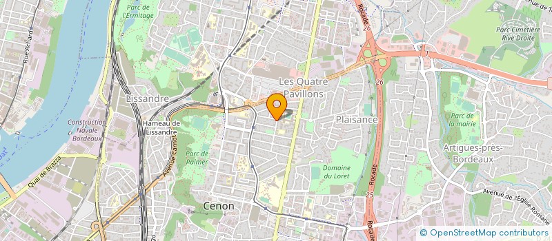 localisation de l'entreprise SIM CORP GROUP  MERIGNAC