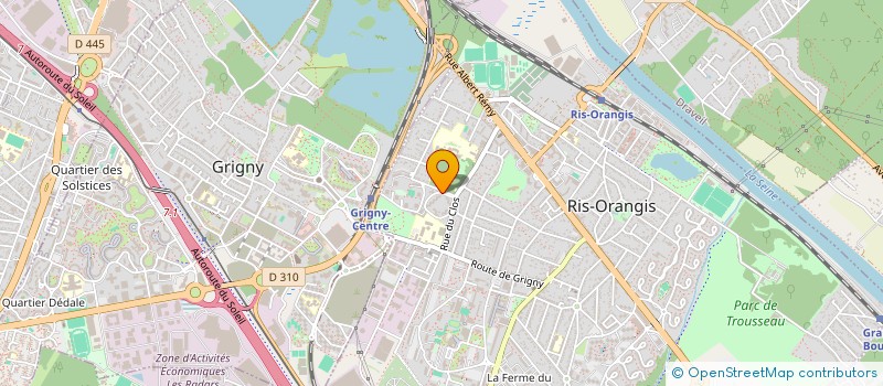 localisation de l'entreprise SIM ELEC à RIS-ORANGIS