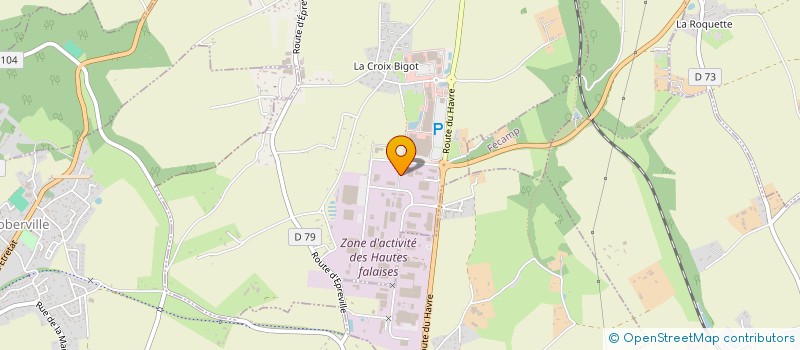 localisation de l'entreprise SIM FECAMP à SAINT-LEONARD