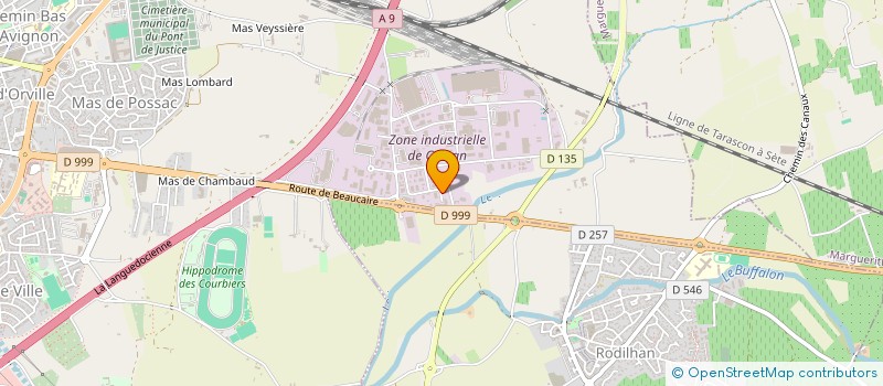 localisation de l'entreprise SIM FERMETURES LOCATION  NIMES