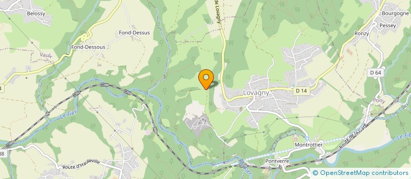 localisation de l'entreprise SIM-IMMO  LOVAGNY