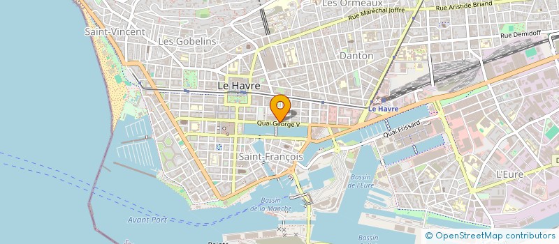 localisation de l'entreprise SIM LE HAVRE à LE HAVRE