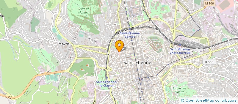 localisation de l'entreprise SIM RADIO ELECTRONIQUE à SAINT-ETIENNE