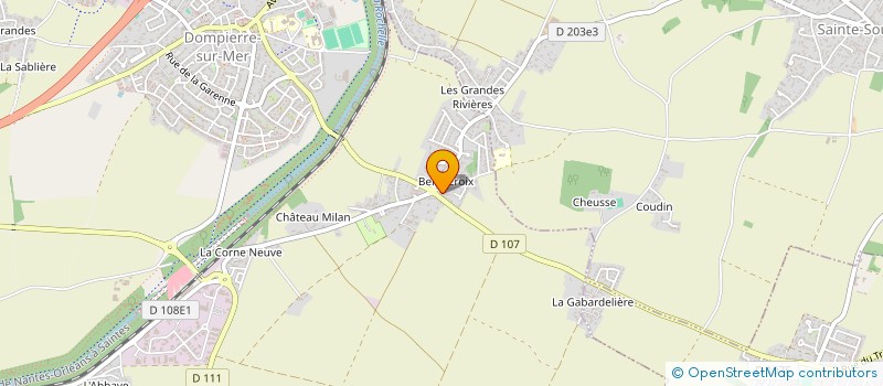 localisation de l'entreprise SIM'S  DOMPIERRE-SUR-MER