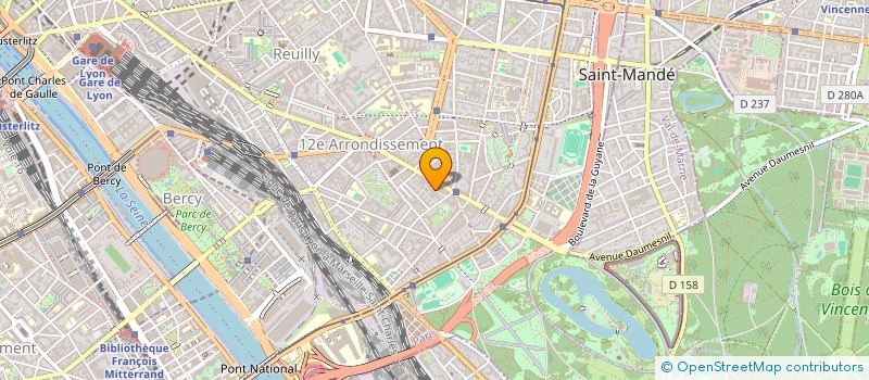 localisation de l'entreprise SIM & SADERNE  PARIS