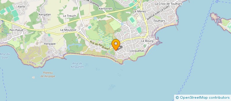 localisation de l'entreprise SIM SUSHI à LARMOR-PLAGE