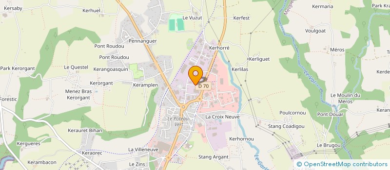 localisation de l'entreprise SIM'WITT à CONCARNEAU