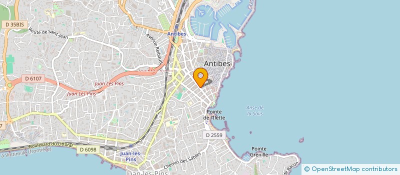 localisation de l'entreprise SIMA  ANTIBES