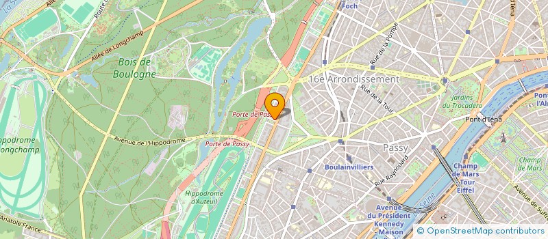 localisation de l'entreprise SIMA  PARIS