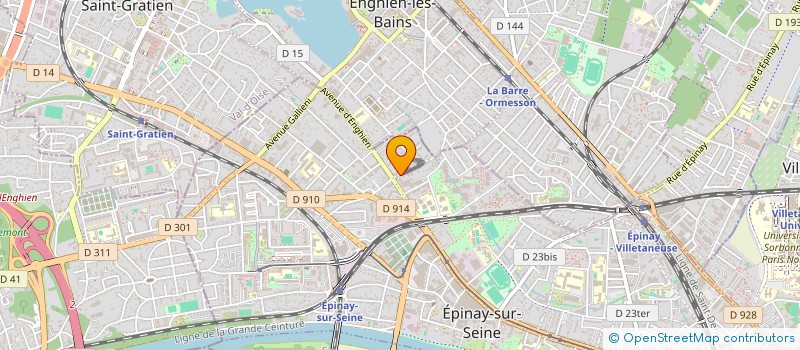 localisation de l'entreprise SIMA à EPINAY-SUR-SEINE