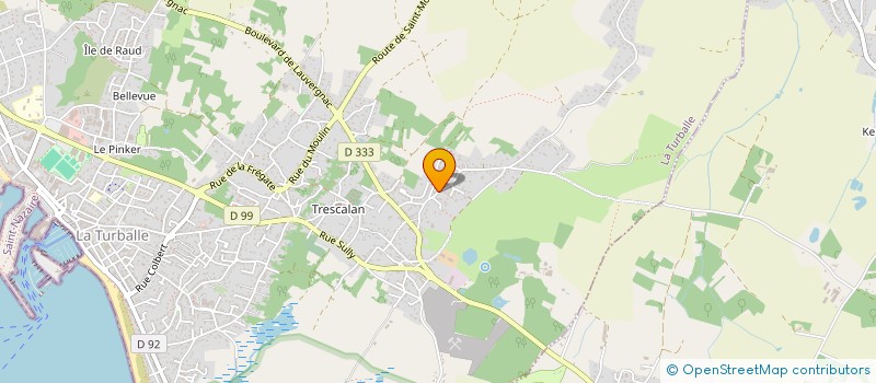 localisation de l'entreprise SIMA  LA TURBALLE